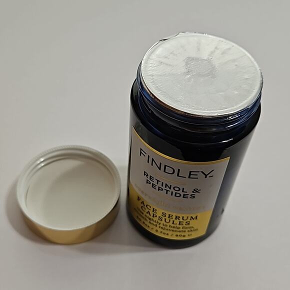 New FINDLEY Retinol & Peptides Overnight Restore Face Serum Capsules 60 pcs - Picture 5 of 5